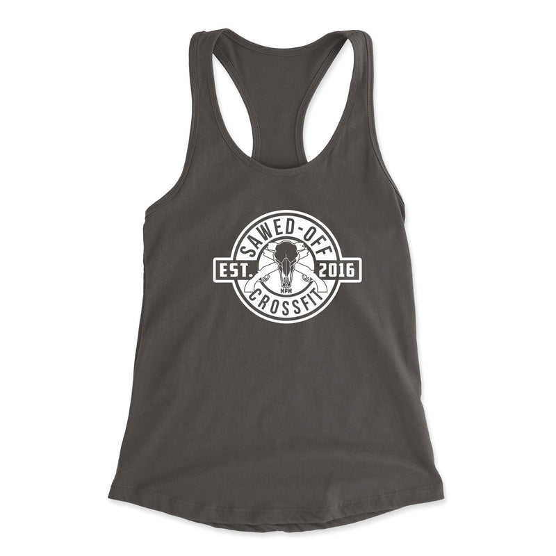 Sawed-Off CrossFit - One Color - Womens - Tank Top