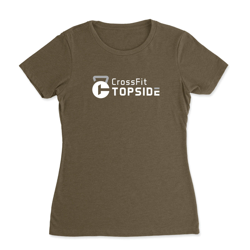 CrossFit Topside - Gray - Womens - T-Shirt