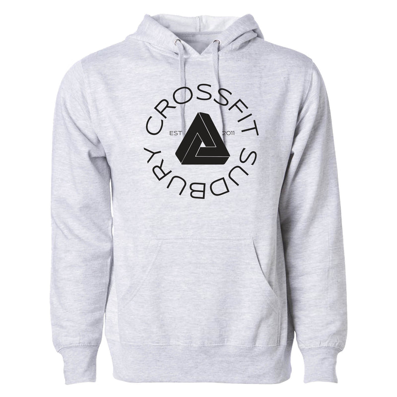CrossFit Sudbury - 100 - Round - Men's Hoodie