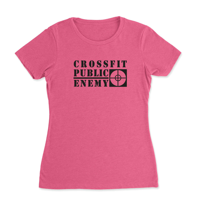 CrossFit Public Enemy Standard - Womens - T-Shirt
