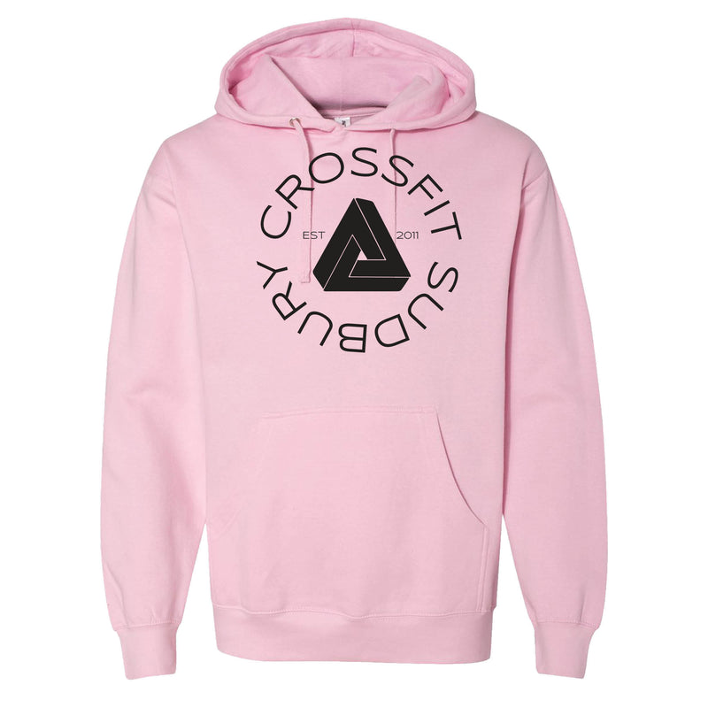 CrossFit Sudbury - 100 - Round - Men's Hoodie