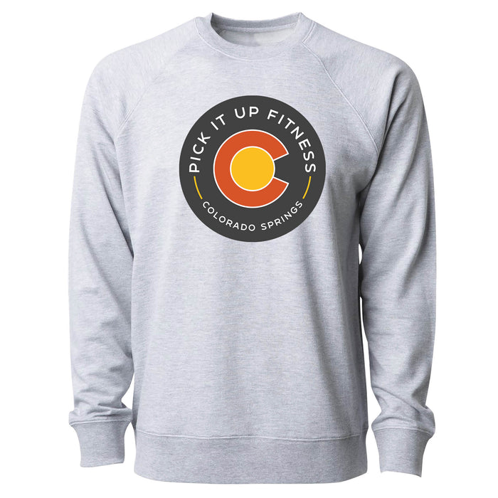 Pick It Up Fitness - 102 - Round - Unisex Sweatshirt