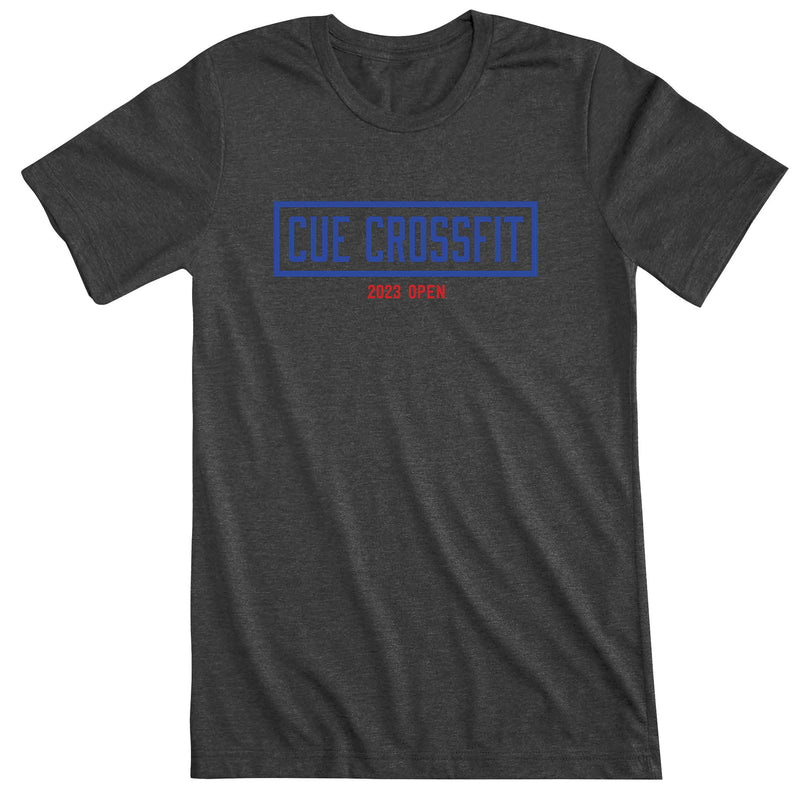 Cue CrossFit - Open 2023 (Blue) - Men's T-Shirt