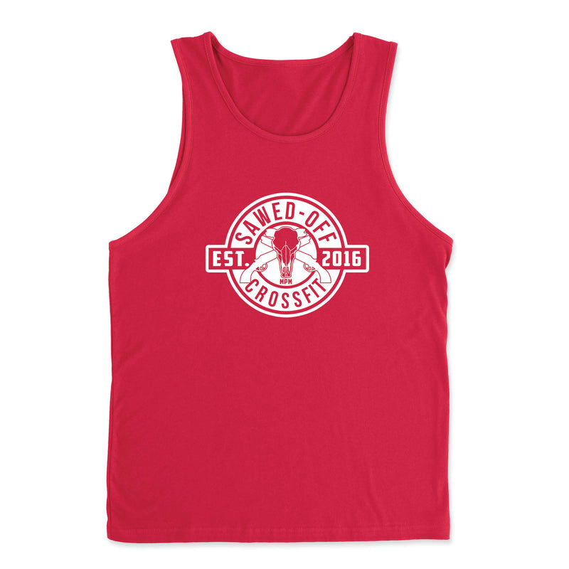 Sawed-Off CrossFit - One Color - Mens - Tank Top