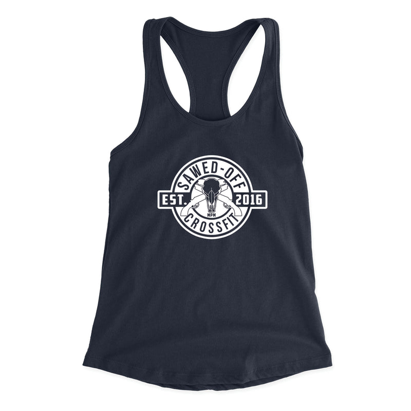 Sawed-Off CrossFit - One Color - Womens - Tank Top