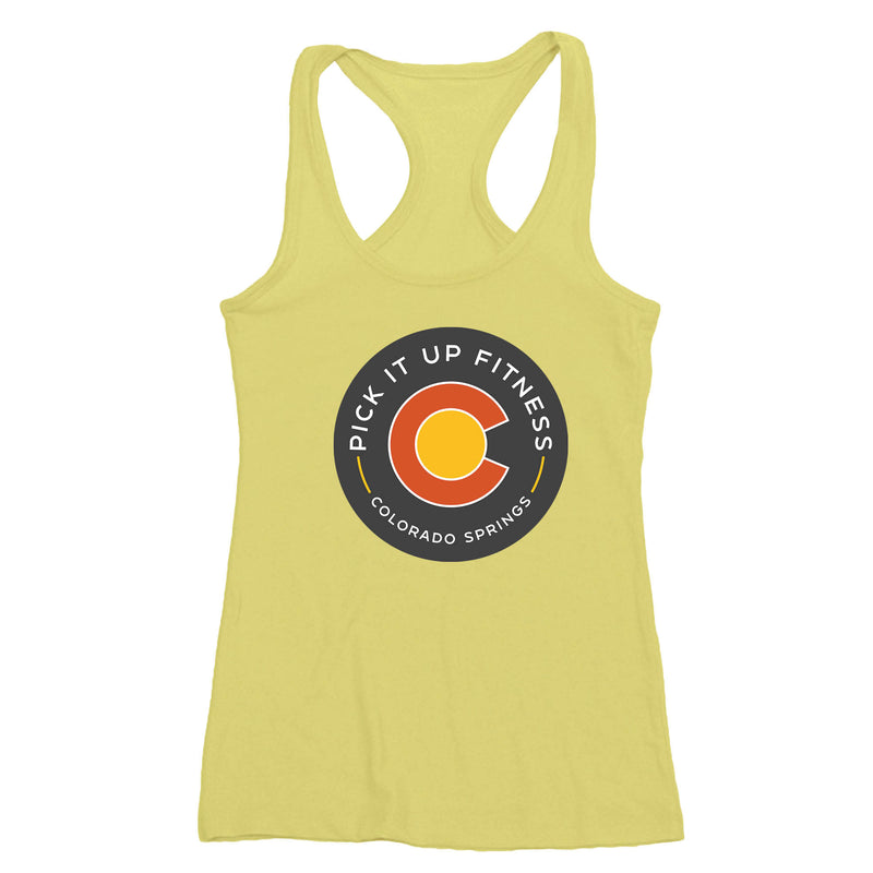 Pick It Up Fitness - 100 - Round - Women's Tank