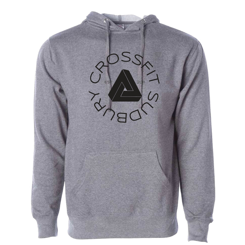CrossFit Sudbury - 100 - Round - Men's Hoodie