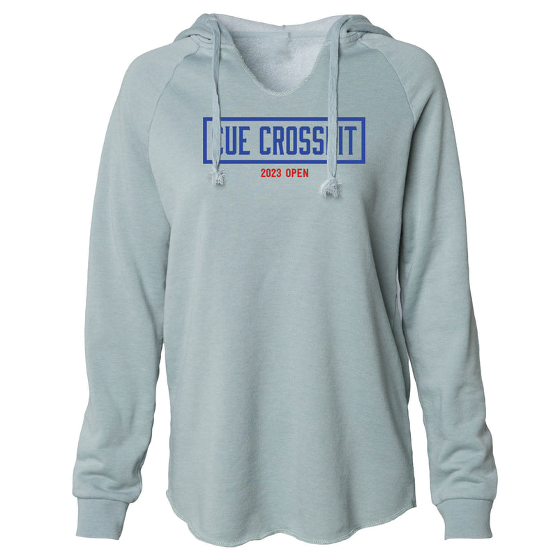 Cue CrossFit - Open 2023 (Blue) - Women's Hoodie