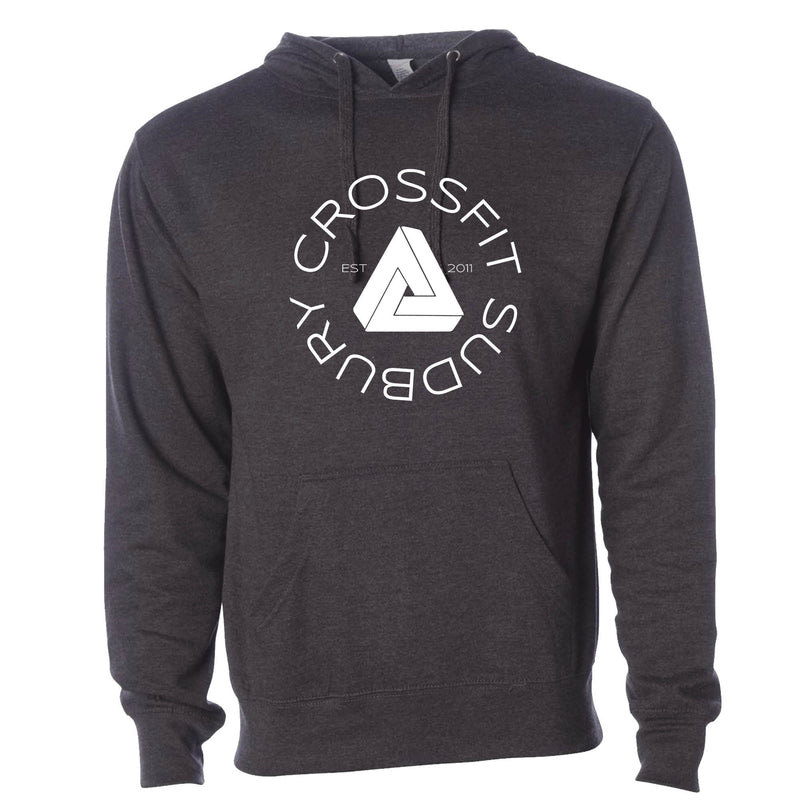 CrossFit Sudbury - 100 - Round - Men's Hoodie