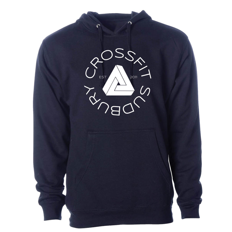 CrossFit Sudbury - 100 - Round - Men's Hoodie