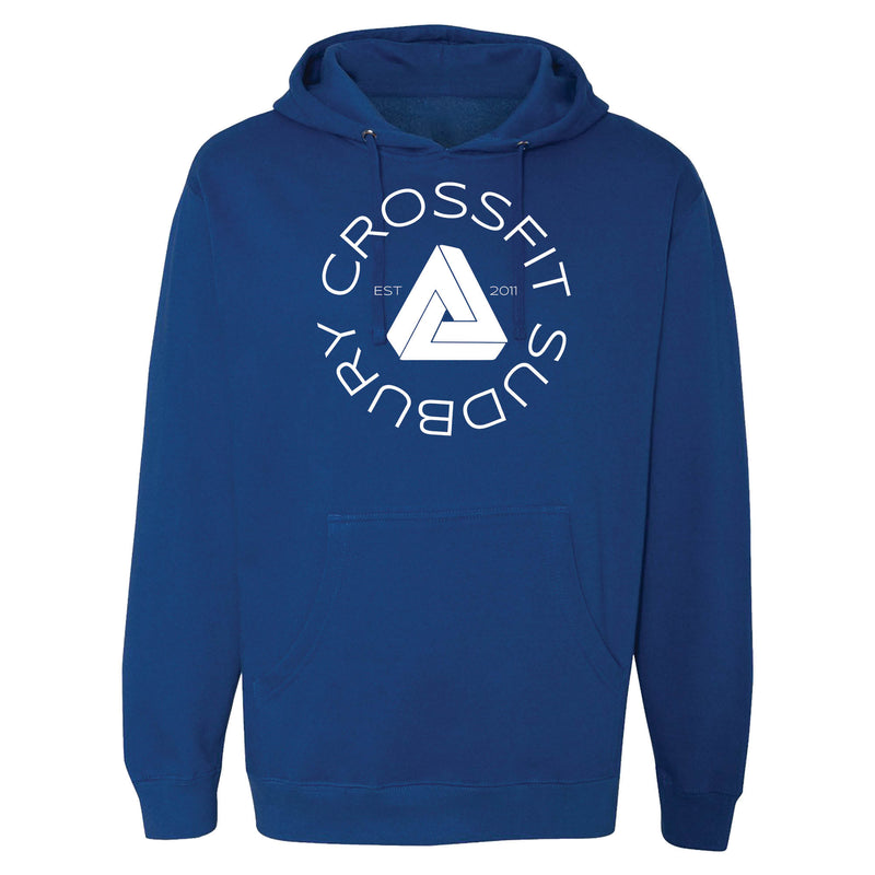 CrossFit Sudbury - 100 - Round - Men's Hoodie