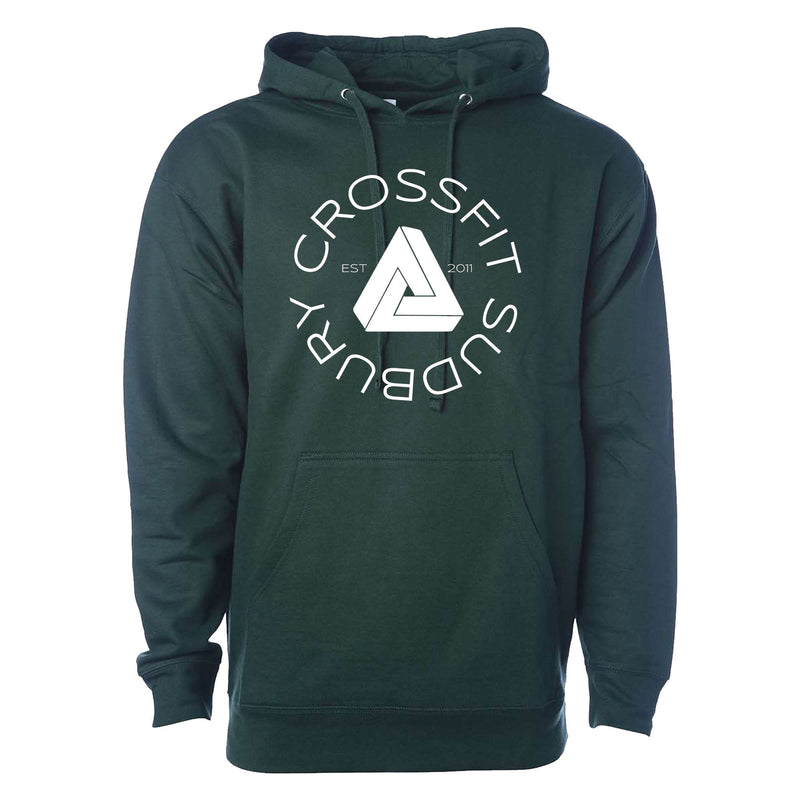 CrossFit Sudbury - 100 - Round - Men's Hoodie