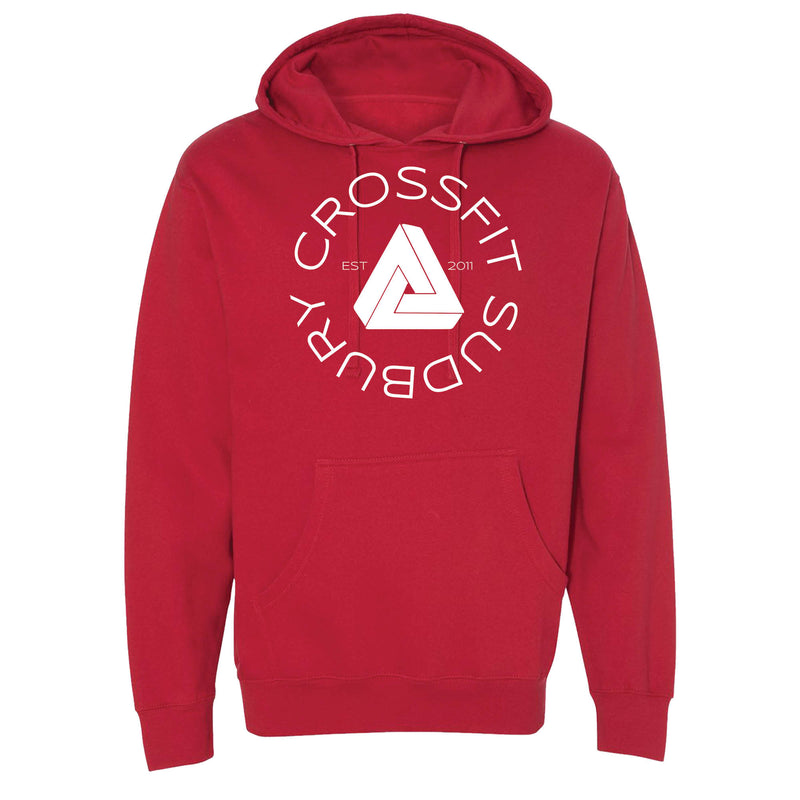 CrossFit Sudbury - 100 - Round - Men's Hoodie