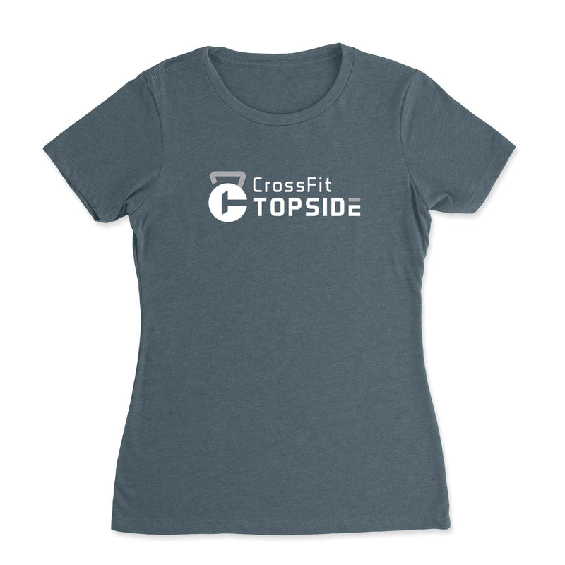 CrossFit Topside - Gray - Womens - T-Shirt