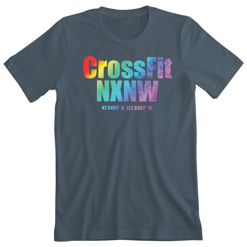 CrossFit NXNW Rainbow - Men's T-Shirt