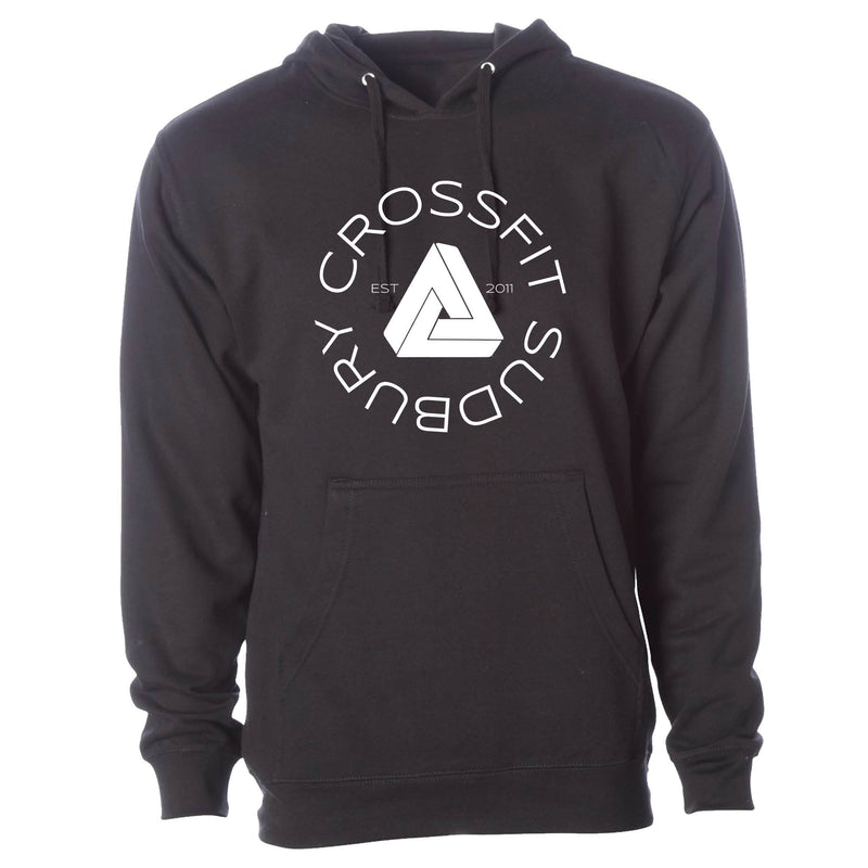 CrossFit Sudbury - 100 - Round - Men's Hoodie