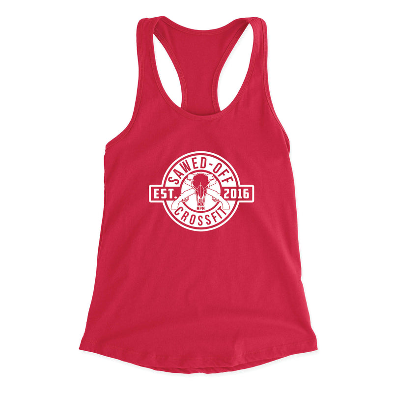 Sawed-Off CrossFit - One Color - Womens - Tank Top