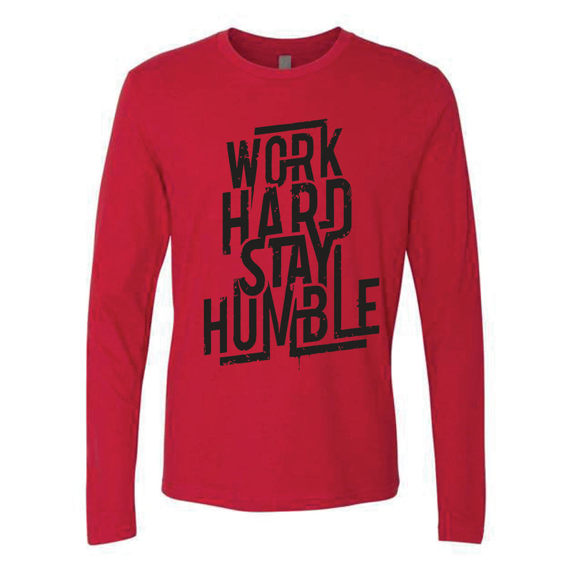 OV CrossFit Work Hard Stay Humble - Men's Long Sleeve