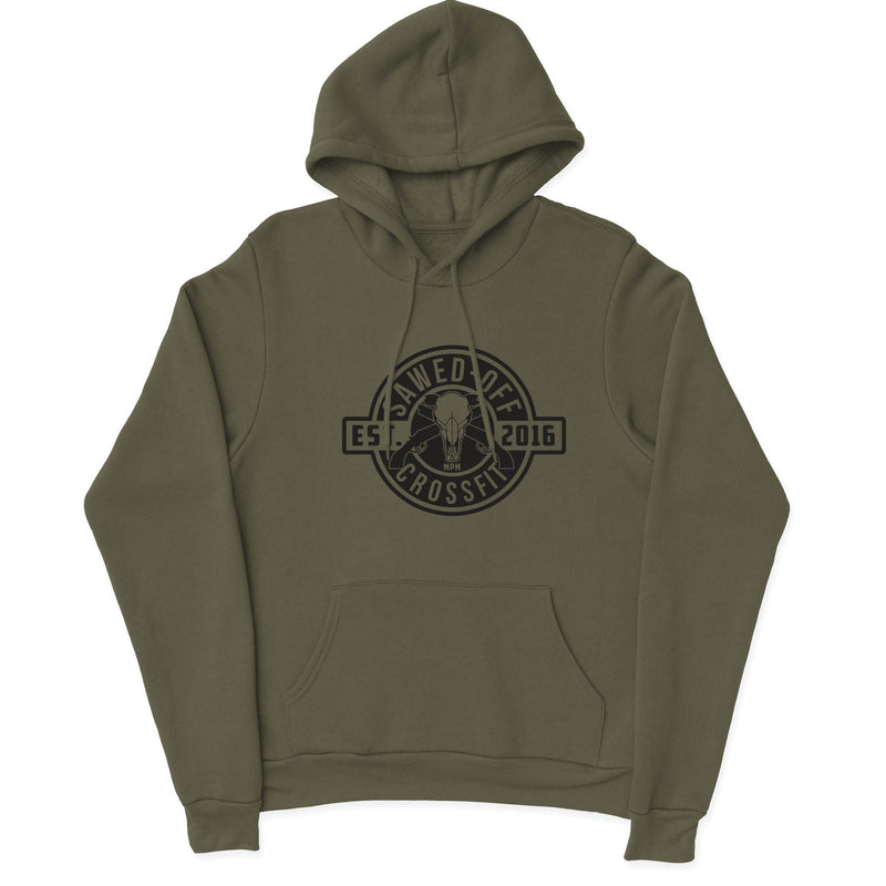 Sawed-Off CrossFit - One Color - Mens - Hoodie