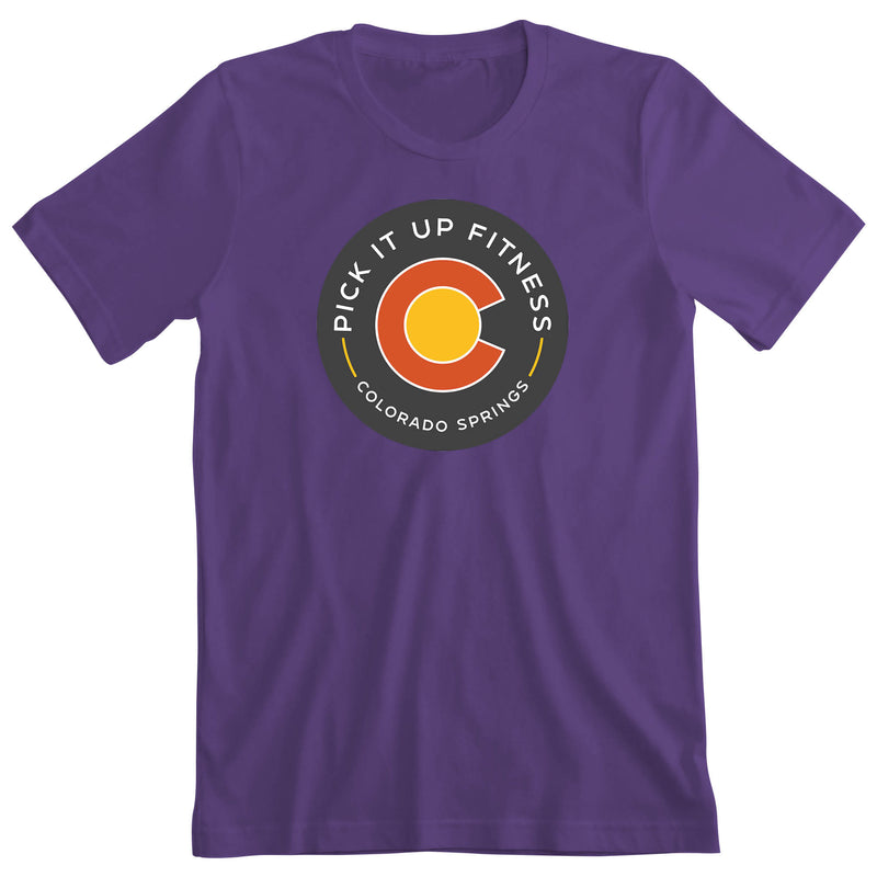 Pick It Up Fitness - 100 - Round - Men's T-Shirt