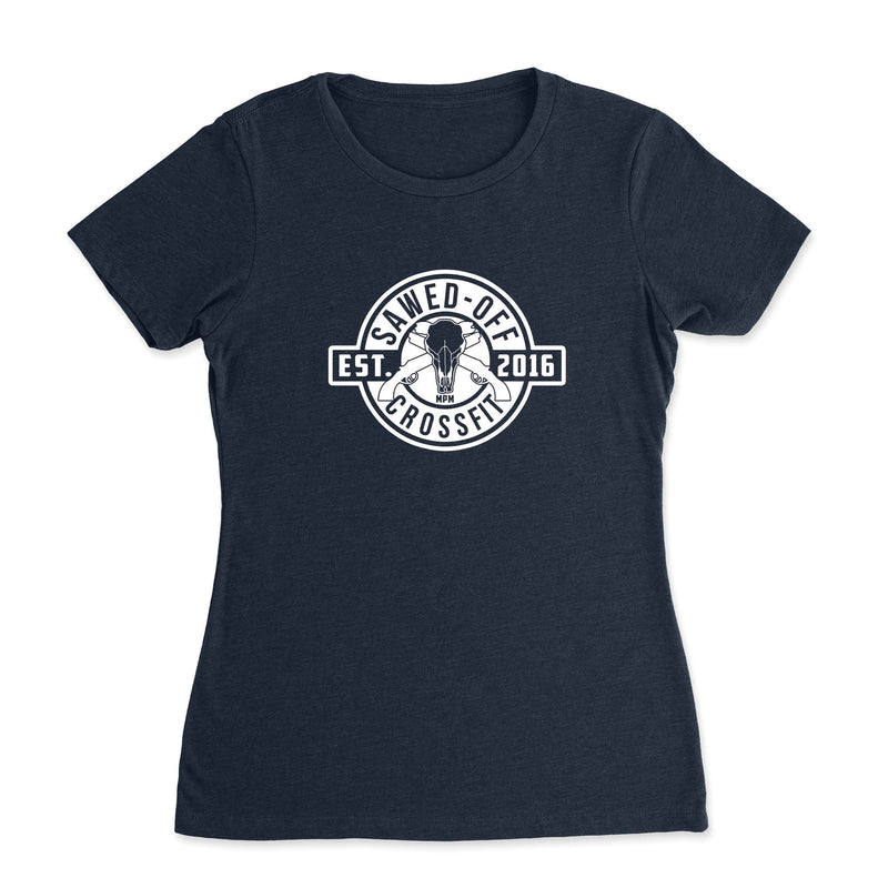 Sawed-Off CrossFit - One Color - Womens - T-Shirt