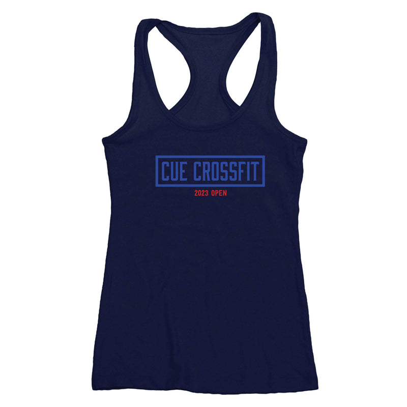 Cue CrossFit - Open 2023 (Blue) - Women's Tank