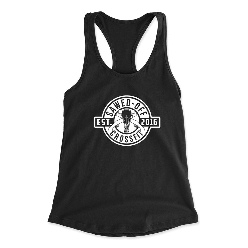 Sawed-Off CrossFit - One Color - Womens - Tank Top