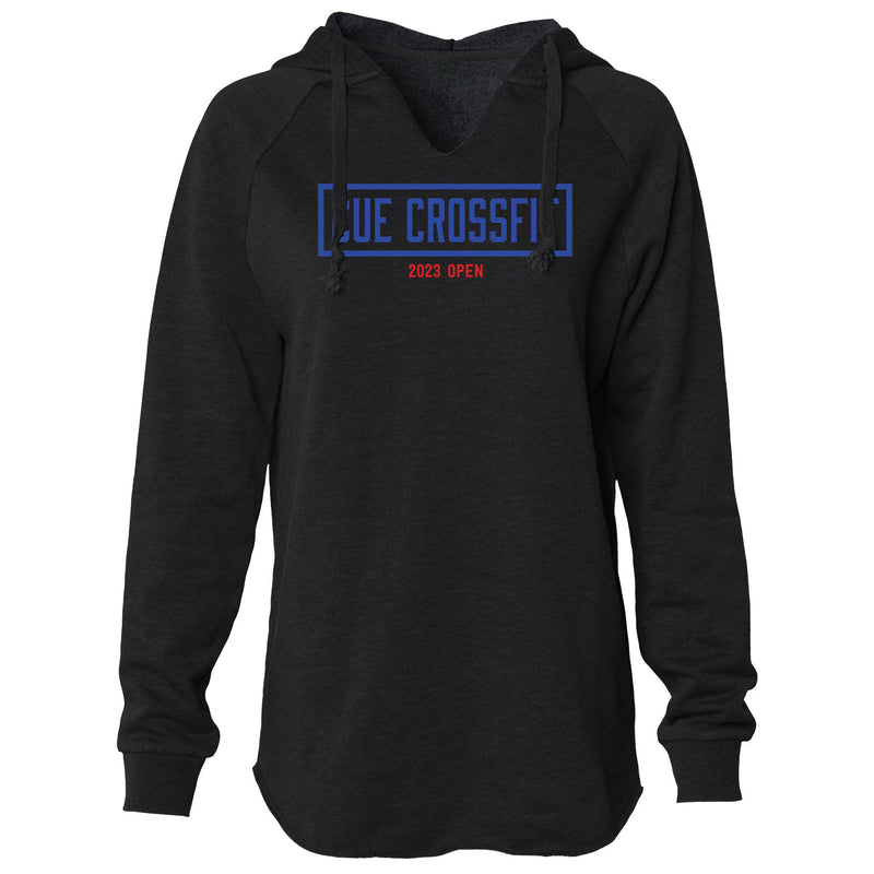 Cue CrossFit - Open 2023 (Blue) - Women's Hoodie