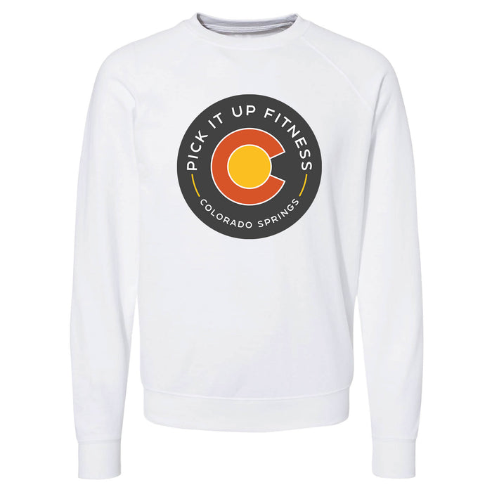 Pick It Up Fitness - 102 - Round - Unisex Sweatshirt