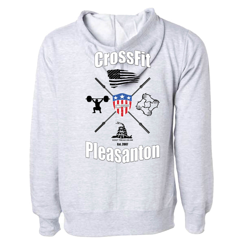 CrossFit Pleasanton - 201 - Barbell - Men's Hoodie