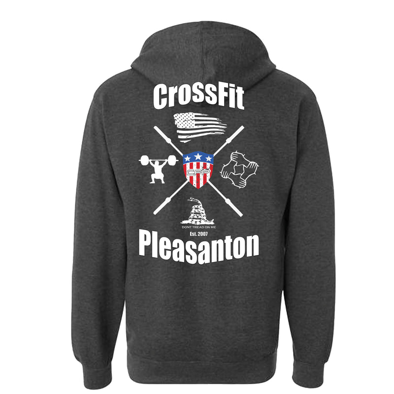 CrossFit Pleasanton - 201 - Barbell - Men's Hoodie