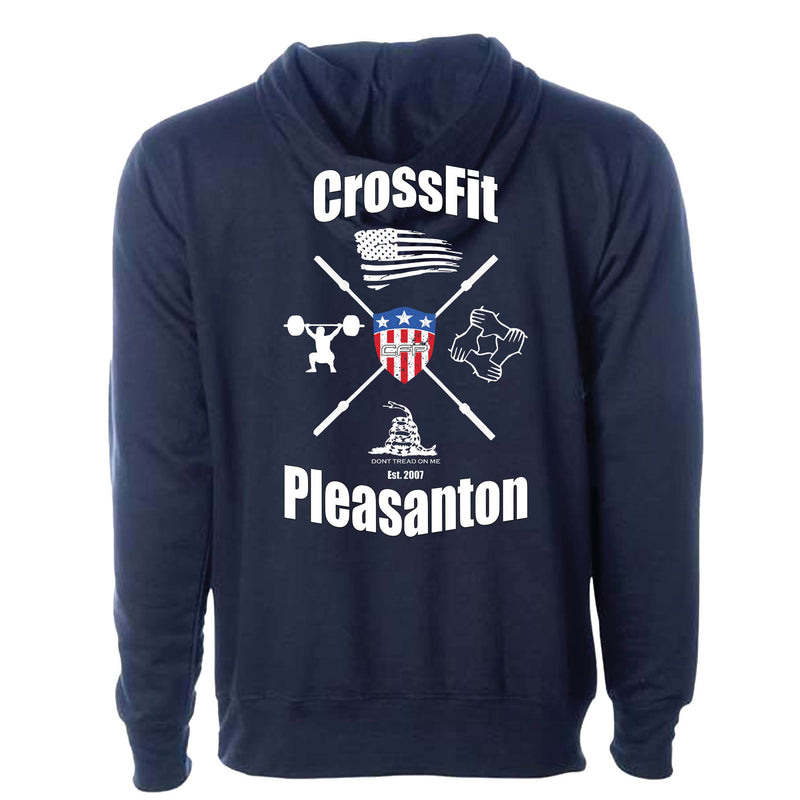 CrossFit Pleasanton - 201 - Barbell - Men's Hoodie