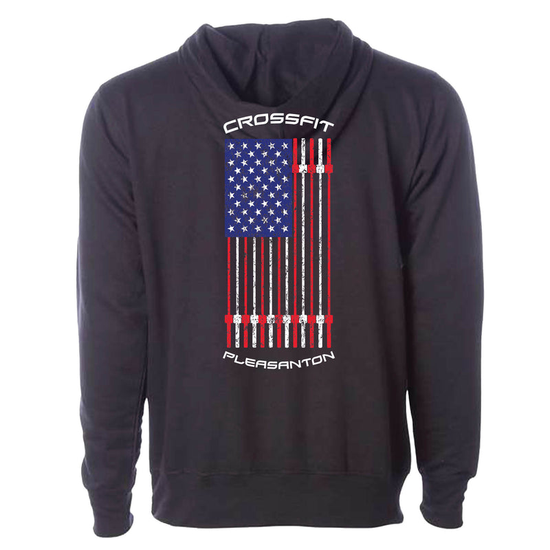 CrossFit Pleasanton - 201 - Flag - Men's Hoodie