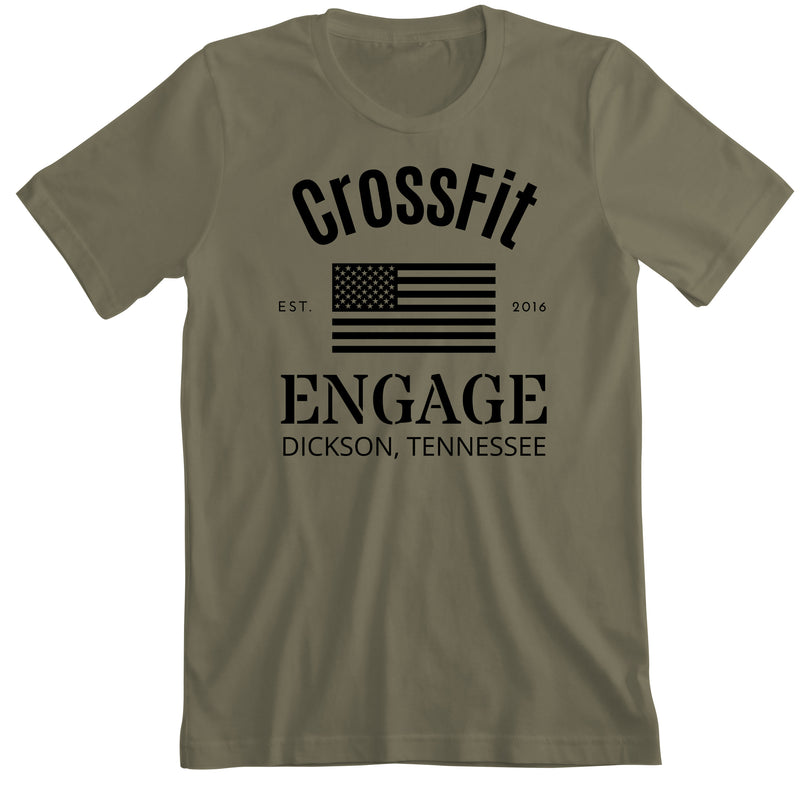 CrossFit Engage Flag - Men's T-Shirt