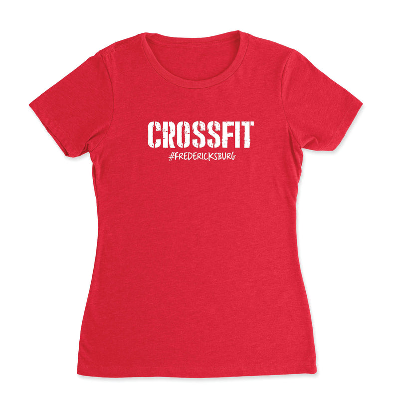 CrossFit Fredericksburg - #Fredericksburg - Womens - T-Shirt