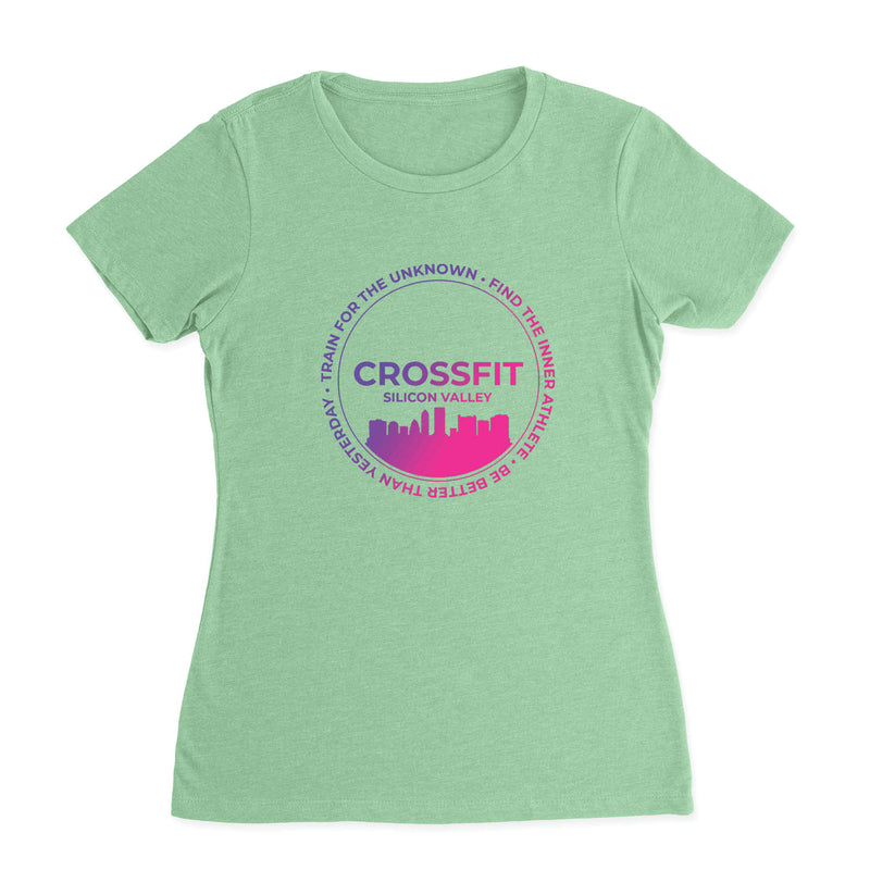 CrossFit Silicon Valley - Round - Womens - T-Shirt