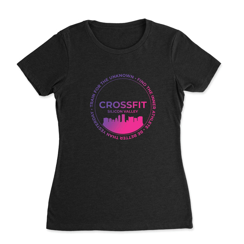 CrossFit Silicon Valley - Round - Womens - T-Shirt