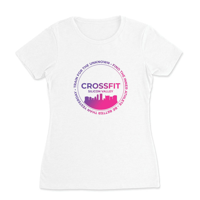 CrossFit Silicon Valley - Round - Womens - T-Shirt