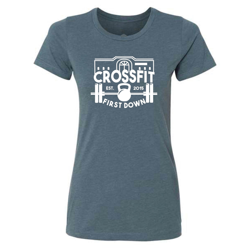 CrossFit First Down - Crest - Womens - T-Shirt