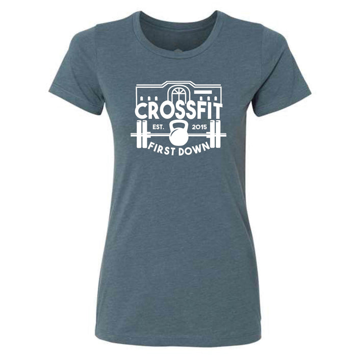 CrossFit First Down - Crest - Womens - T-Shirt
