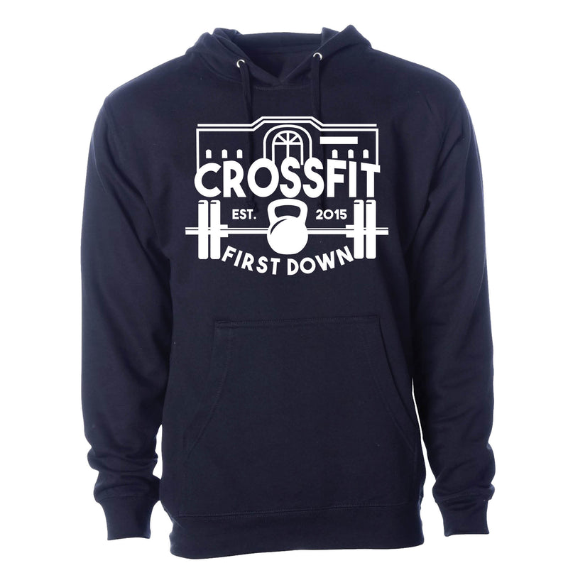 CrossFit First Down - Crest - Mens - Hoodie