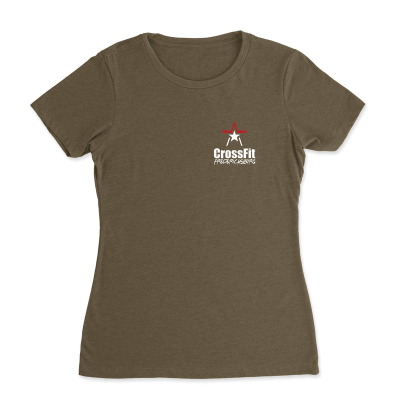 CrossFit Fredericksburg - Pocket (Athlete) - Womens - T-Shirt