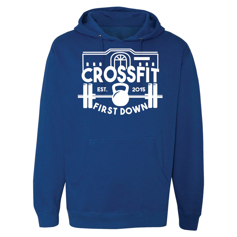 CrossFit First Down - Crest - Mens - Hoodie