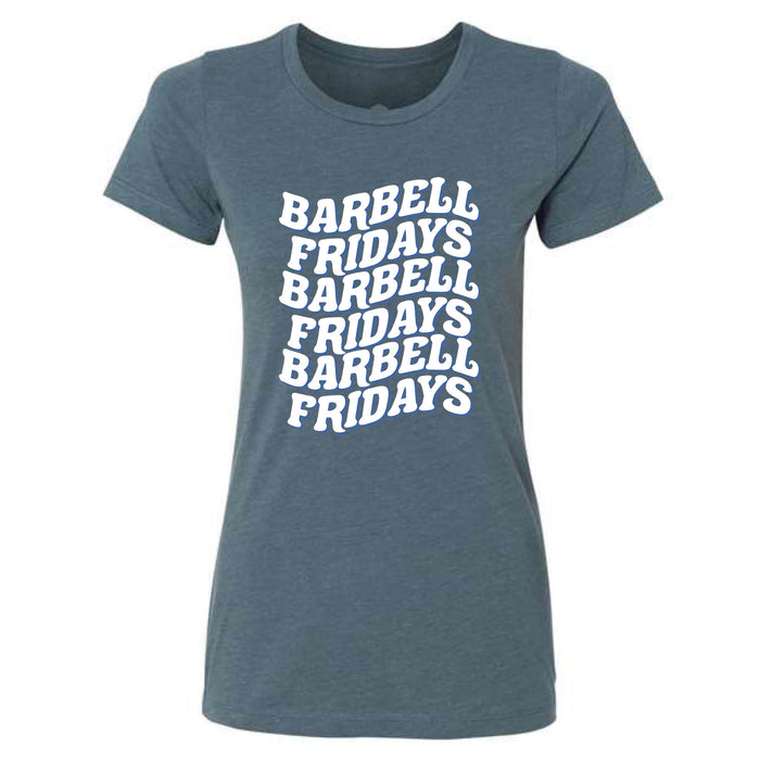 CrossFit First Down - Barbell Fridays - Womens - T-Shirt