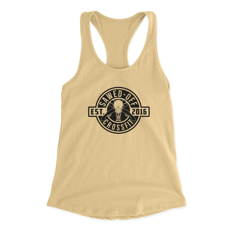 Sawed-Off CrossFit - One Color - Womens - Tank Top