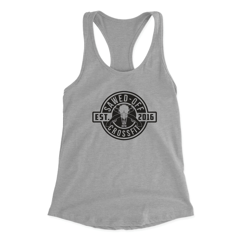 Sawed-Off CrossFit - One Color - Womens - Tank Top