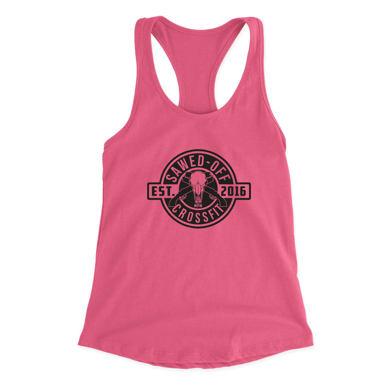 Sawed-Off CrossFit - One Color - Womens - Tank Top