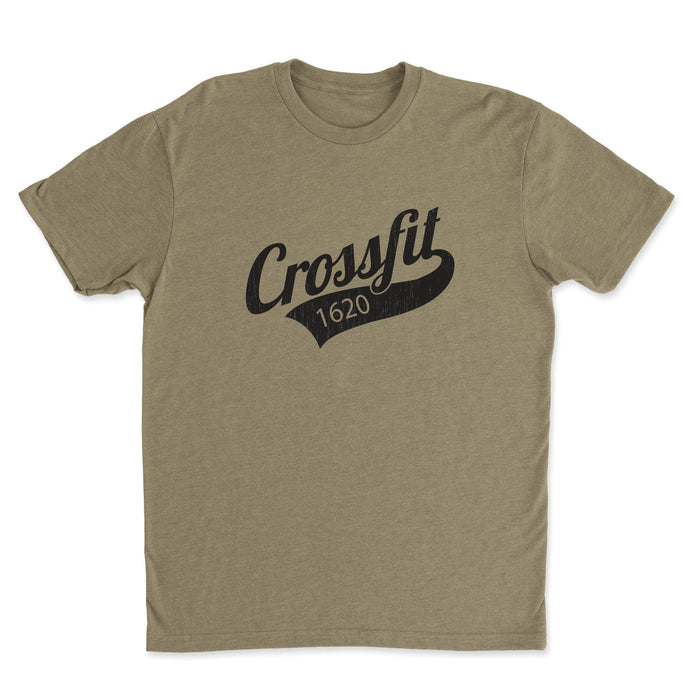 CrossFit 1620 - Cursive - Mens - T-Shirt