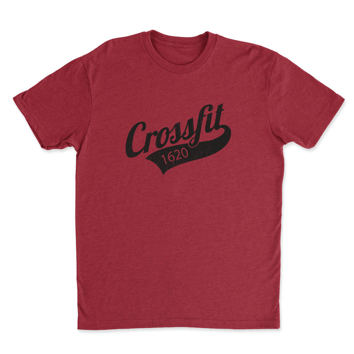 CrossFit 1620 - Cursive - Mens - T-Shirt