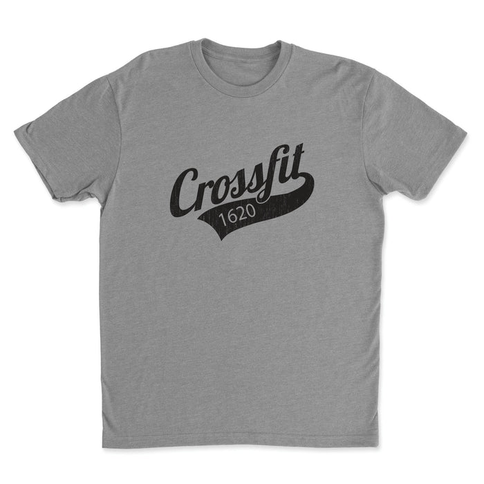 CrossFit 1620 - Cursive - Mens - T-Shirt